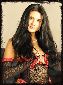 Lovina is a dark haired Vixen who likes to dominate other women and make them submit to her will.